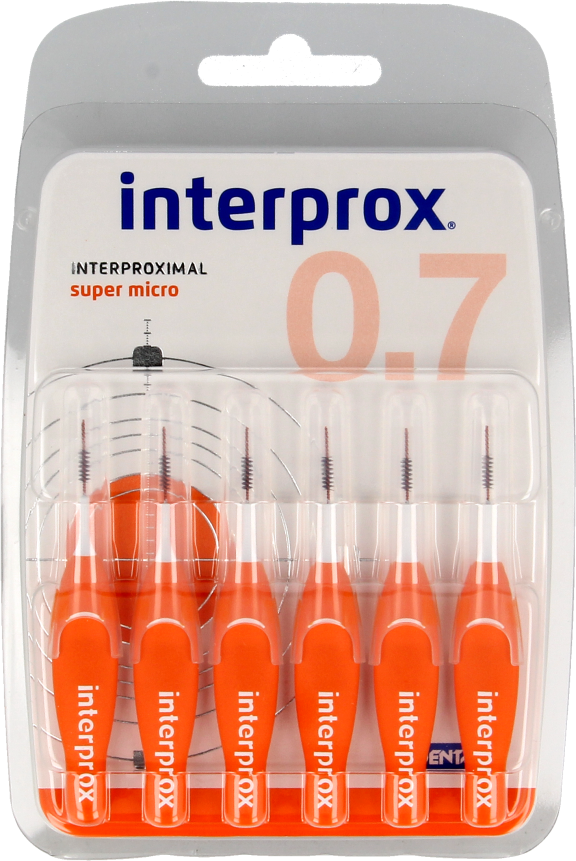 Interprox Premium super micro 2mm 1x 6 stuks (oranje)