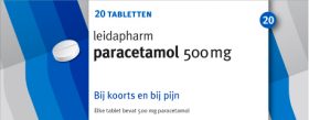 Paracetamol 500 mg 50tb Leidapharm