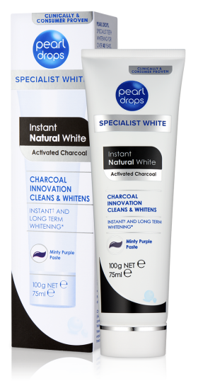 Instant Natural White tandpasta 50ml Pearldrops*