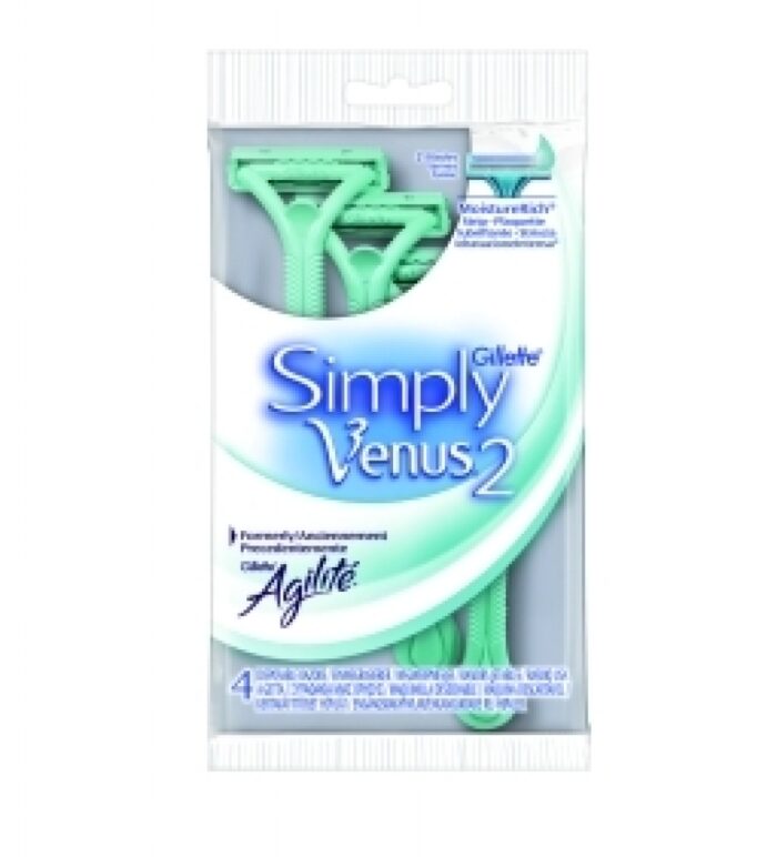 Simply venus 2 wegwerp mesjes 4st Gillette