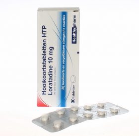 Loratadine hooikoorts tablet 30 tabletten Healthypharm