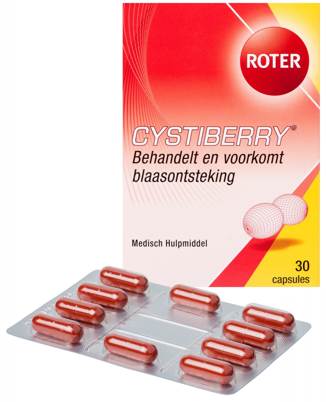 Cystiberry 30 capsules Roter