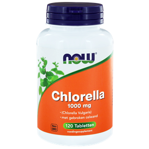 Chlorella 1000 mg 120 tabletten NOW