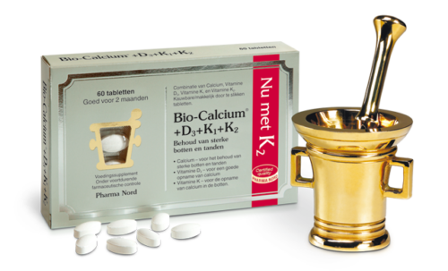 Bio calcium & D3 & K1 60 tabletten Pharmanord