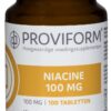 Vitamine B3 niacine 100 mg 100 tabletten Proviform
