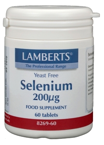 Selenium 200 mcg 60 tabletten Lamberts