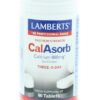 Calasorb (calcium citraat) & Vitamine D3 60 tabletten Lamberts