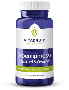 Groenlipmossel extract & Ovomet 90 vegi-caps Vitakruid