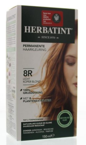 Herbatint 8R licht koper blond haarverf