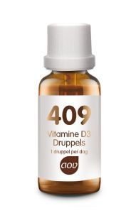 409 Vitamine D3 druppels 25 mcg 15 ml AOV