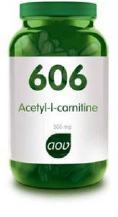 606 Acetyl L-Carnitine 500 mg 90 vegicapsules AOV