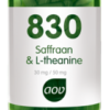 830 Saffraan & l-theanine 30 vegicapsules AOV