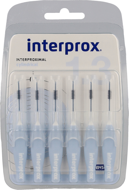 Interprox Premium Cylindrical 3,5 mm lichtblauw 6st