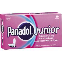 Panadol junior Zetpil - 125 mg