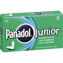 Panadol junior Zetpil - 250 mg