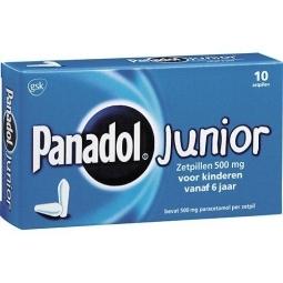 Panadol junior Zetpil - 500 mg