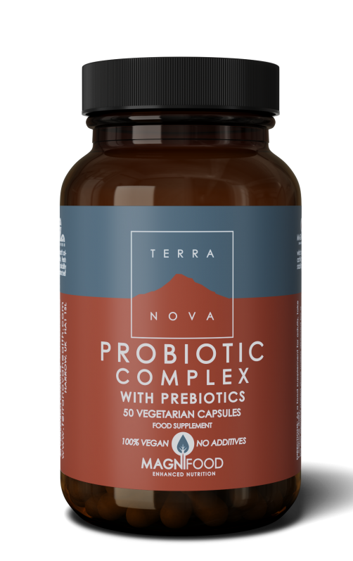 Probiotic complex with prebiotics 100 capsules Terranova