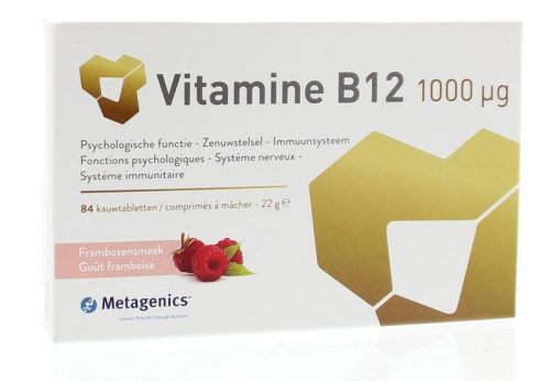Vitamine B12 1000 mcg 84 tabletten Metagenics