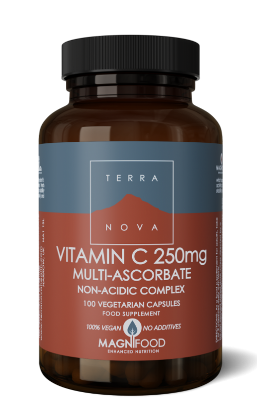Vitamine C 250 mg complex 100 capsules Terranova