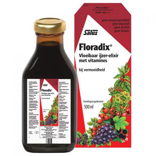 Floradix ijzer elixer 500 ml Salus