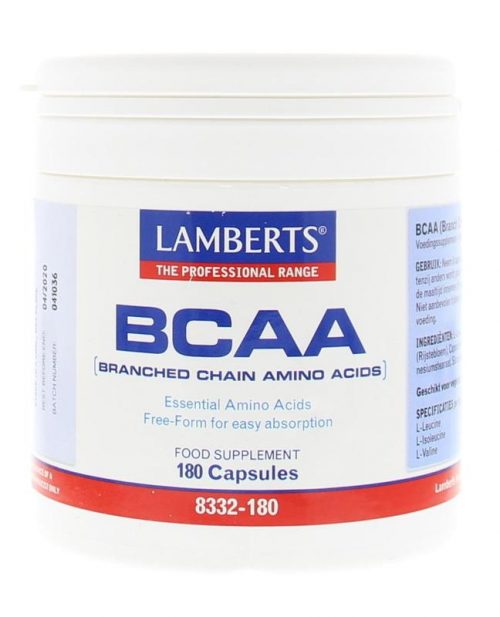 BCAA Complex 180 capsulles Lamberts