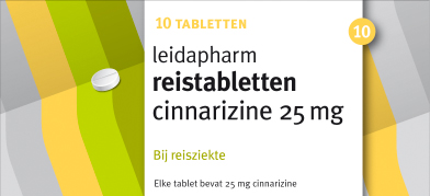 Cinnarizine 25 mg 10tb Leidapharm