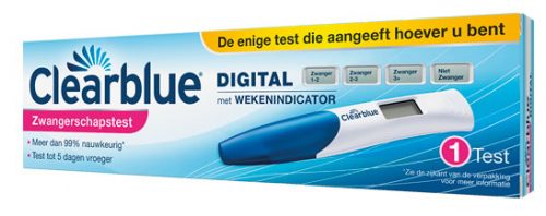Clearblue digitale test met zwangerschap indicatie