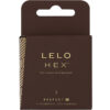 Lelo - HEX Condooms Respect XL 3 Pack
