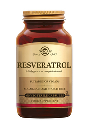 Resveratrol 100mg 60 capsules Solgar
