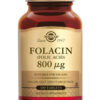 Vit B-11 folacin (foliumzuur) 800ug 100 tabletten Solgar