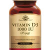 Vitamine D3 1000ie 250 softgels Solgar