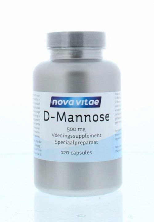 D-Mannose 500 mg 120 capsules Nova Vitae