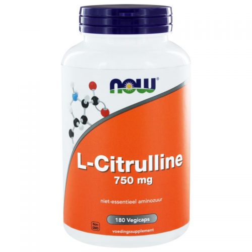 L-Citrulline 750 mg 180 vegi-caps NOW