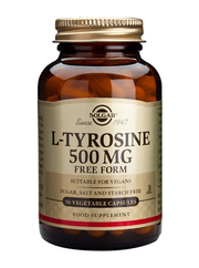 L-tyrosine 500mg 50 vegicapsules Solgar