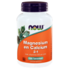 Magnesium & capsuleslcium 2:1 100 tabletten NOW