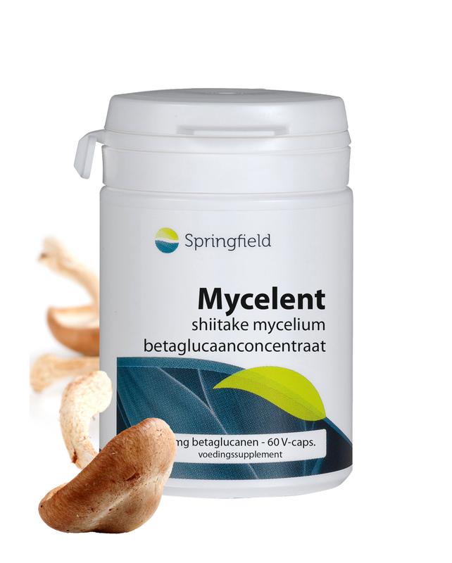 Mycelent Betaglucaan Concentraat 60 vegicaps Springfield