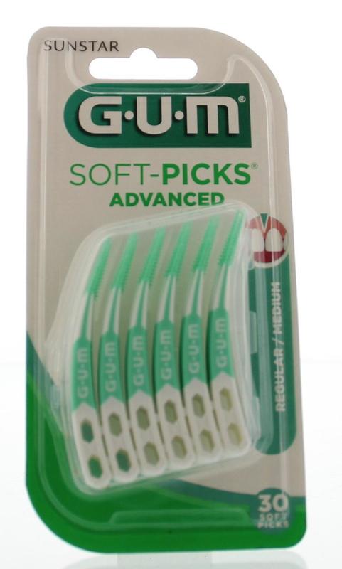 Soft picks Advanced Regular 30 stuks GUM
