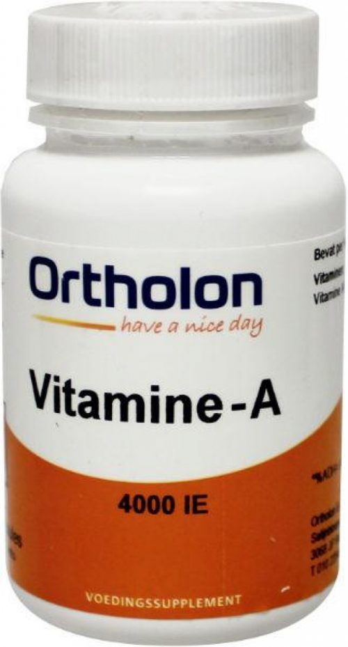 Vitamine A 4000IE 60 capsules Ortholon