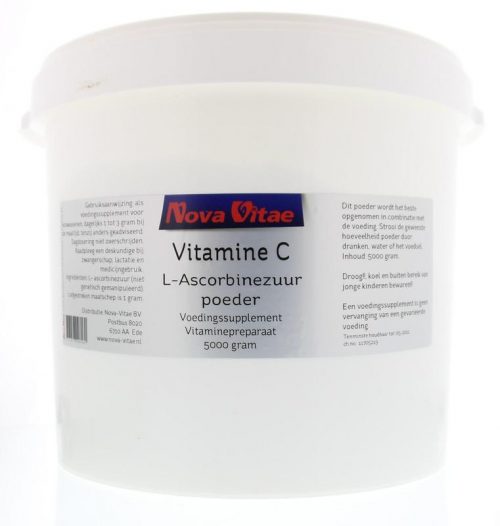 Vitamine C ascorbinezuur 5000 gram Nova Vitae