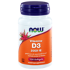 Vitamine D3 2000IE 120 softgels NOW