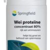 Wei proteine 80% concentraat 500 gram Springfield