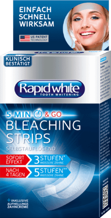 Rapid White bleaching strips 8 stuks