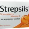 Strepsils Sinasappel & Vit. C 36 stuks