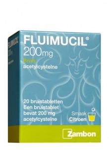 Fluimucil acetylcyst.200 mg 20 bruistabletten