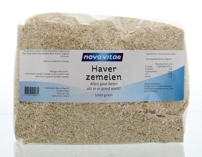 Haverzemelen 1000 gram Nova Vitae