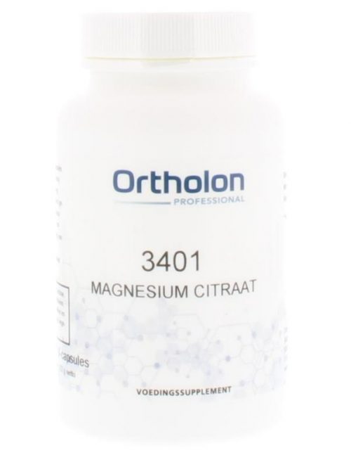 Magnesium citraat 120vcap Ortholon Pro*