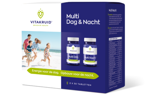 Multi dag & nacht 2 x 30 tabletten 2x30 stuks Vitakruid