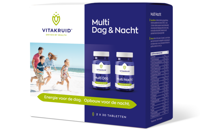 Multi dag & nacht 2 x 30 tabletten 2x30 stuks Vitakruid