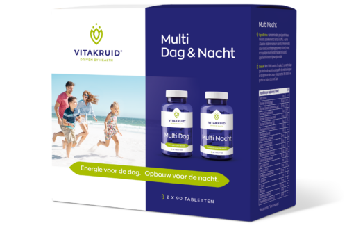 Multi dag & nacht 2 x 90 tabletten 2x90 stuks Vitakruid