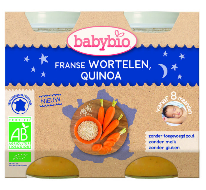 Wortel & quinoa 200 gram 2x200 gram Babybio